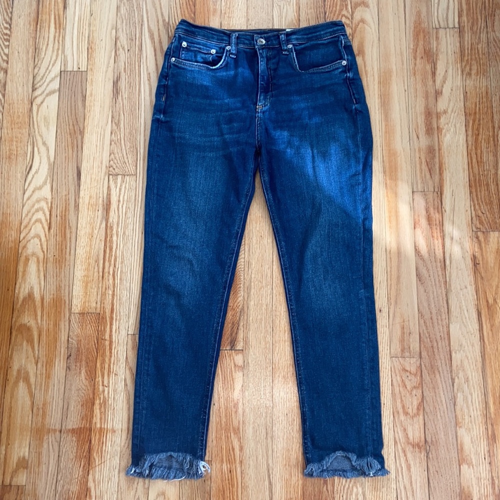 Rag & Bone Women’s High Rise Ankle Skinny Denim Jeans